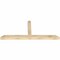 Ekena Millwork Portland Rough Sawn Timber Gable Bracket, Douglas Fir, 72"W x 30"H x 4"D x 4"F, 10/12 Pitch GBW072X30X0404POR00RDF - alternate 4